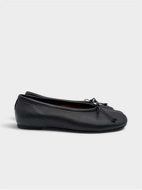 Ballerina Tabi in pelle nappa nera IL LACCIO | 5462NAPPANERO